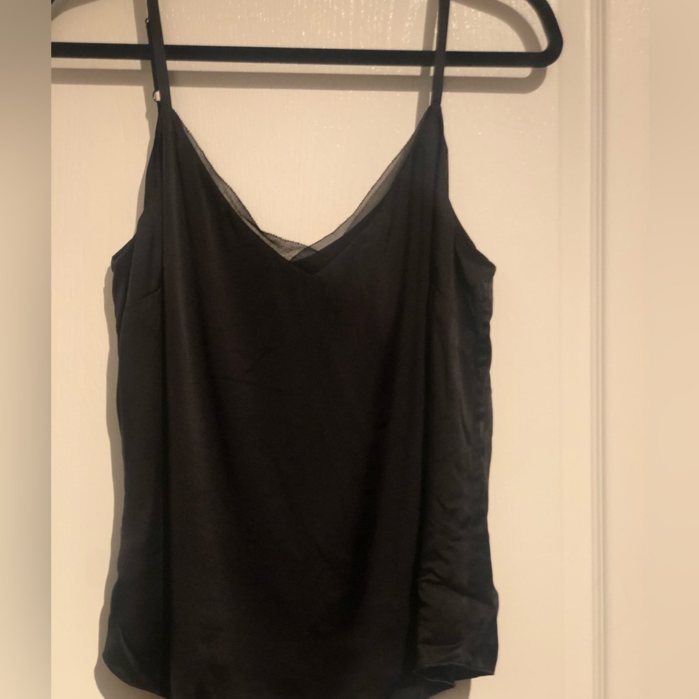 White House Black Market Satin Top